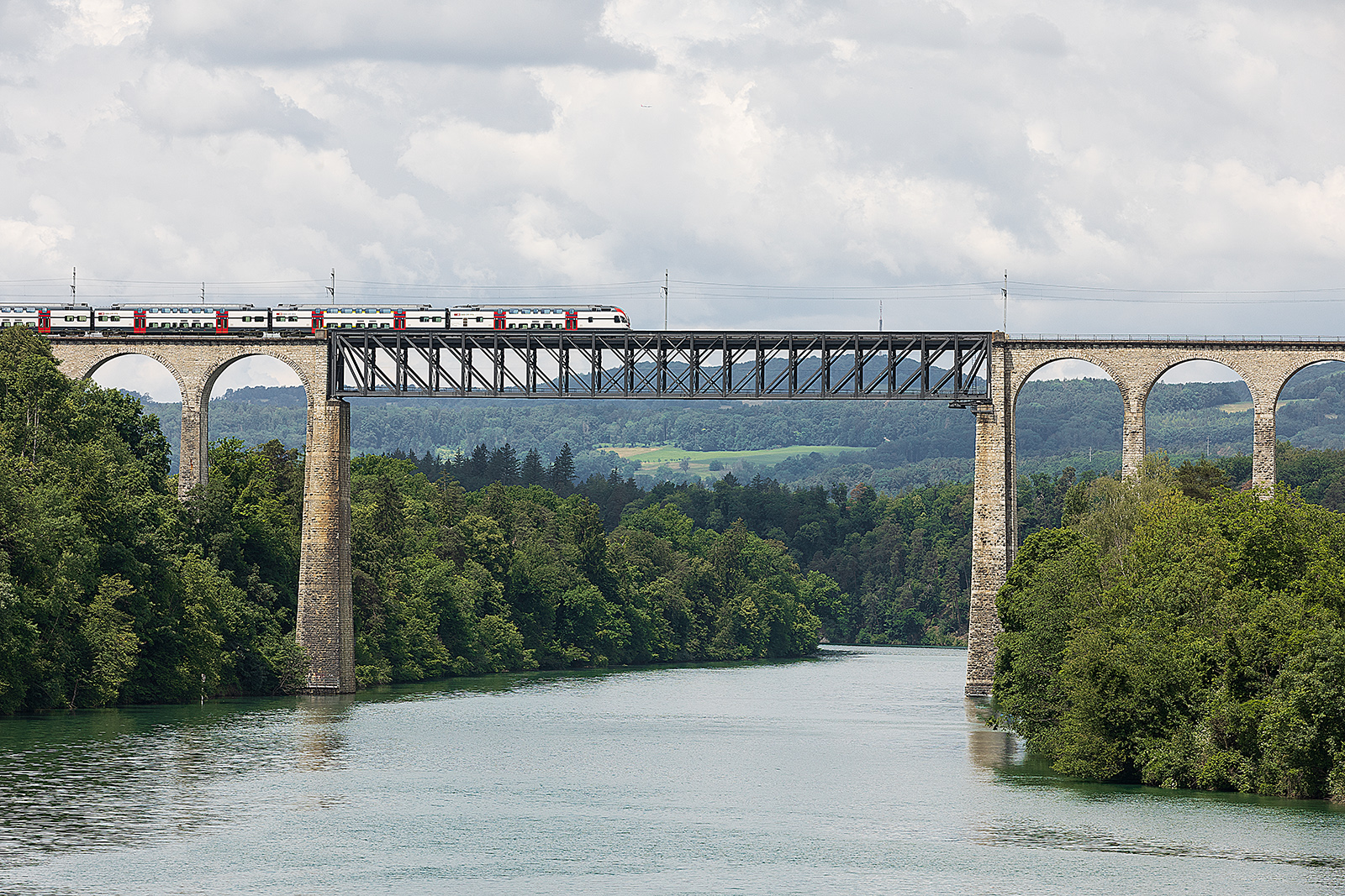 Bahn-Viadukt Eglisau